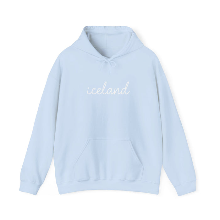 Iceland Script Hooded Sweatshirt