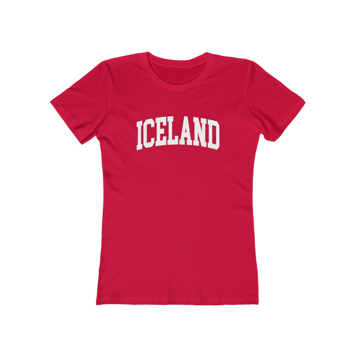 Iceland University Women's Fit T-Shirt