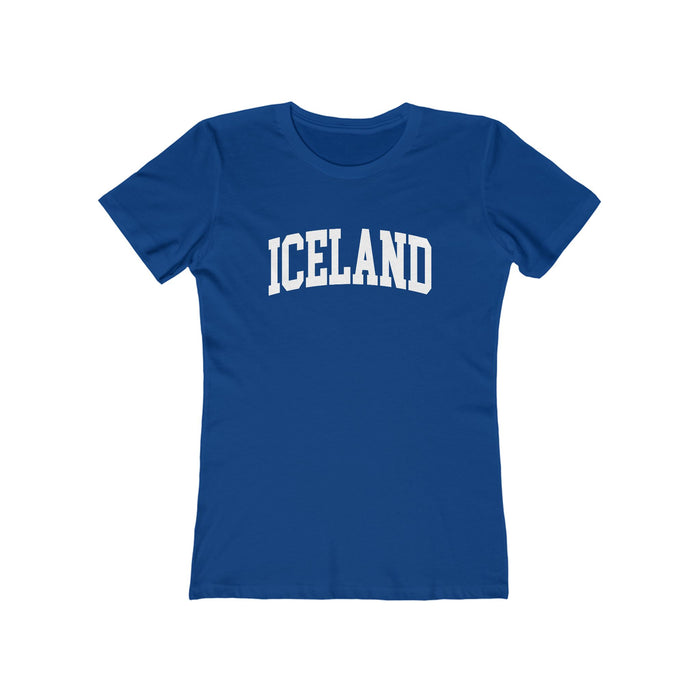 Iceland University Women's Fit T-Shirt