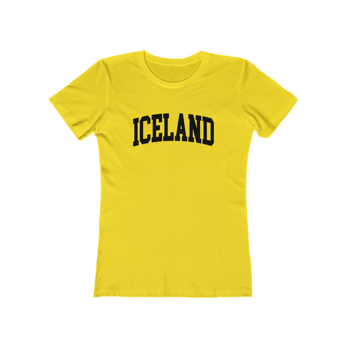 Iceland University Women's Fit T-Shirt