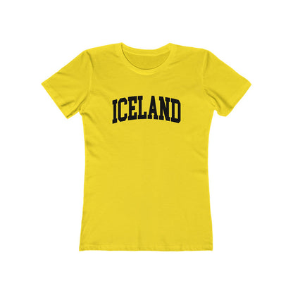 Iceland University Women's Fit T-Shirt
