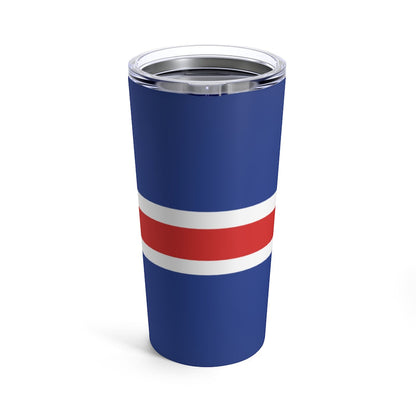 Icelandic Flag 20 oz Insulated Tumbler Scandinavian Design Studio