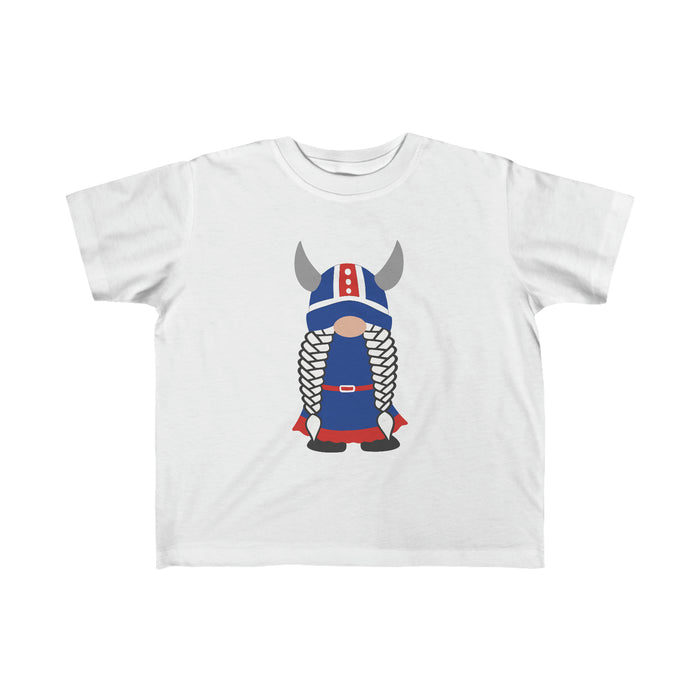 Icelandic Viking Girl Gnome Toddler Tee