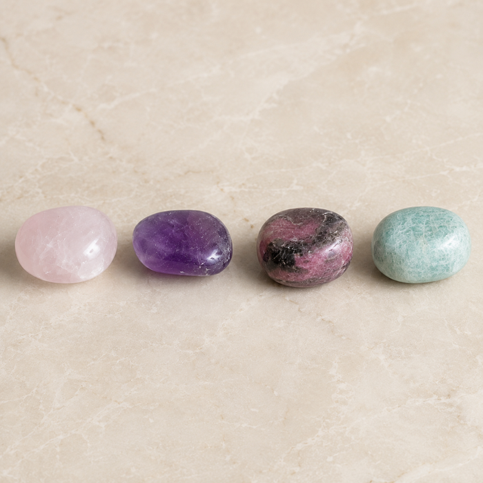 Inspire HARMONY Crystal Kit, Gemstone Tumble Kit, Harmony Crystal Gift Set