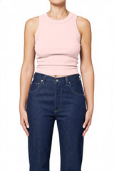 Isabel Rib Tank-Tee Shirts-Uniquities