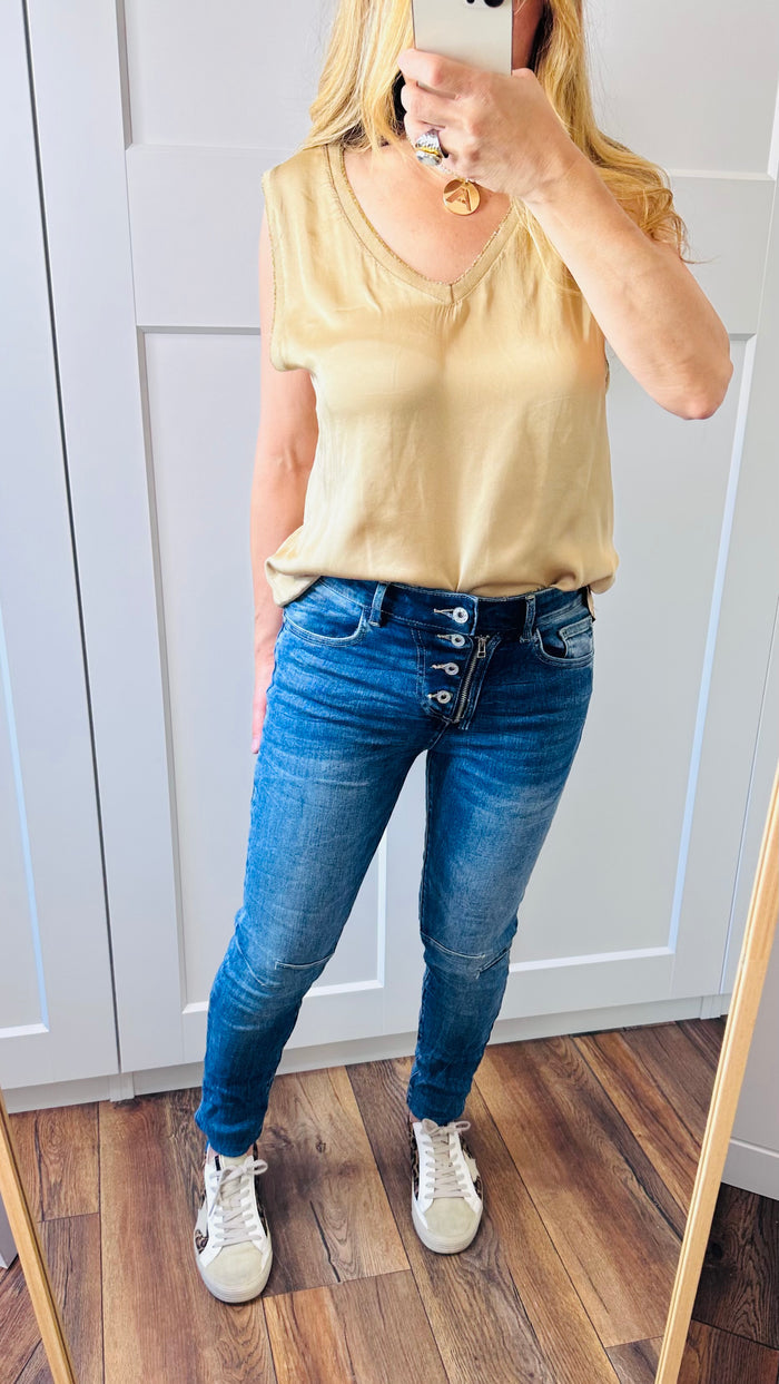 Jeans botones