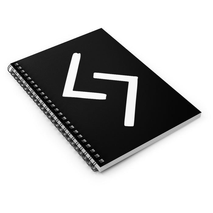 Jera (Harvest) Viking Rune Spiral Notebook Scandinavian Design Studio