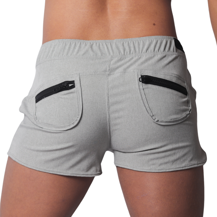 Jurly Gray Short vista posterior de Gigo Underwear