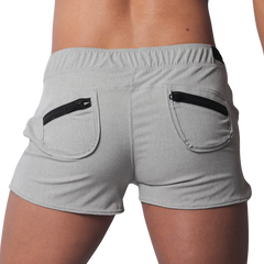 Jurly Gray Short vista posterior de Gigo Underwear