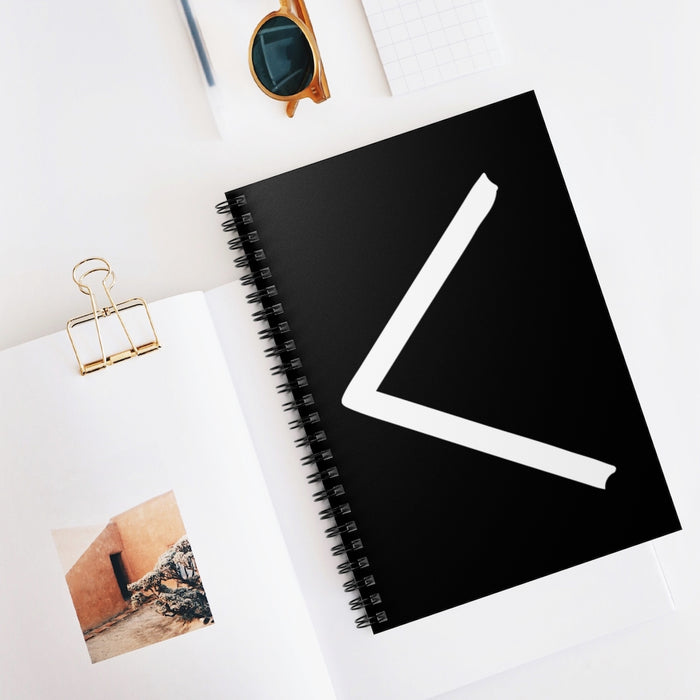 Kenaz (Light) Viking Rune Spiral Notebook Scandinavian Design Studio