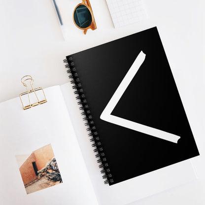 Kenaz (Light) Viking Rune Spiral Notebook Scandinavian Design Studio