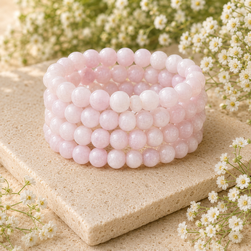 Kunzite Bracelet (Creativity and Unity Of Heart And Will).