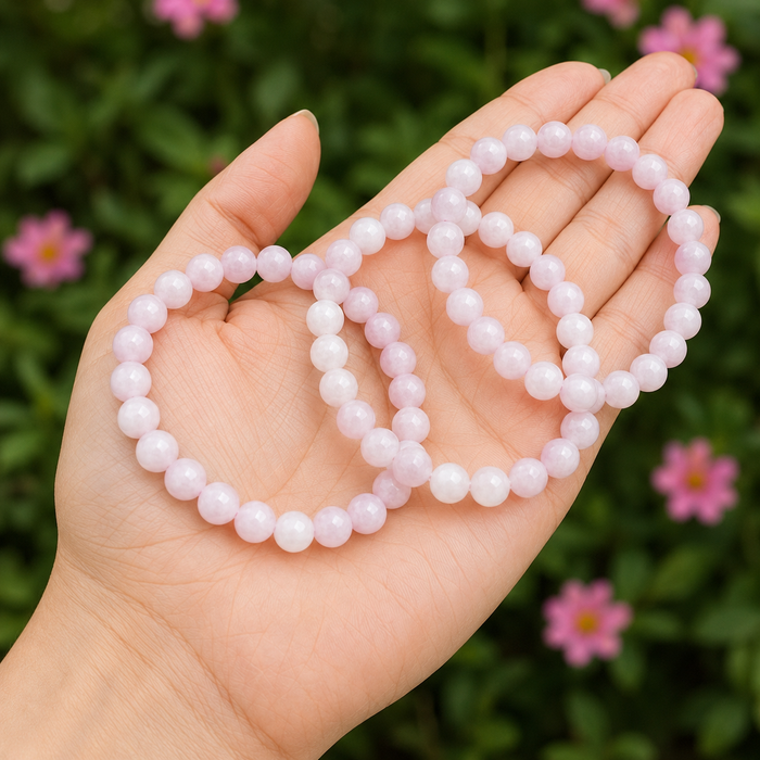 Kunzite Bracelet (Creativity and Unity Of Heart And Will).