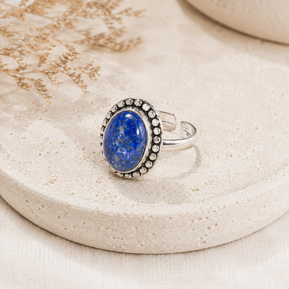 Lapis Lazuli rings – Gemstone rings Natural Crystal Healing Jewelry Collection