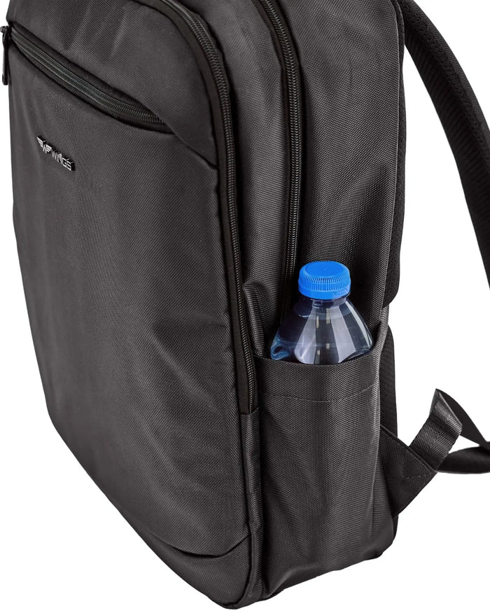 Duży plecak podróżny kabinowy WINGS BRANT na laptop BLACK BRANT COLLECTION