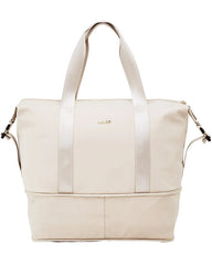 Duża torba damska ROSELLA z funkcją poszerzania BEIGE ROSELLA COLLECTION