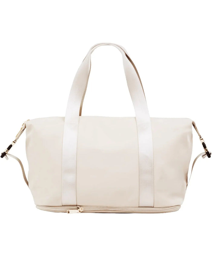 Duża torba damska ROSELLA z funkcją poszerzania BEIGE ROSELLA COLLECTION