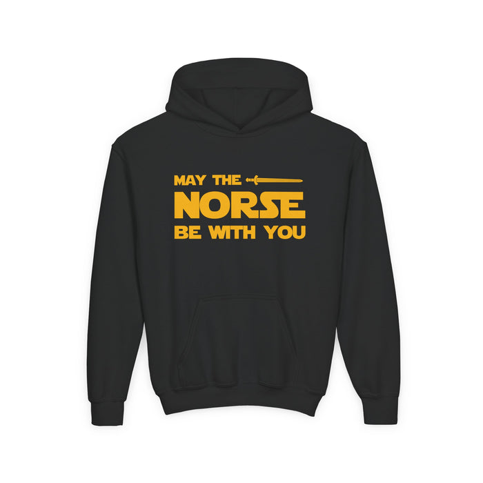 May The Norse Be With You Kids Hoodie