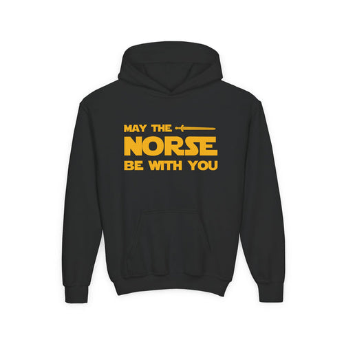 May The Norse Be With You Kids Hoodie