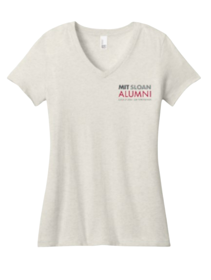 MIT Sloan Women’s V-Neck Tee