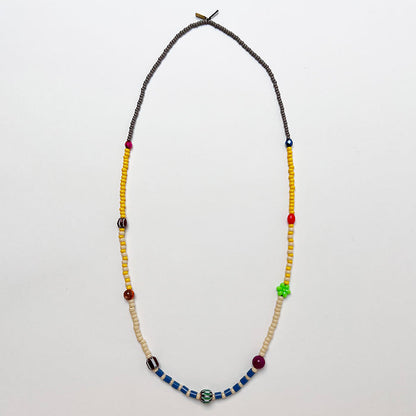Mixed Beads Strand Necklace (G)