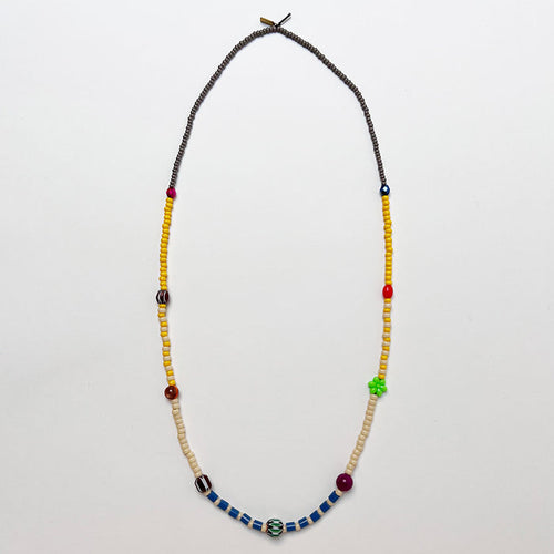 Mixed Beads Strand Necklace (G)