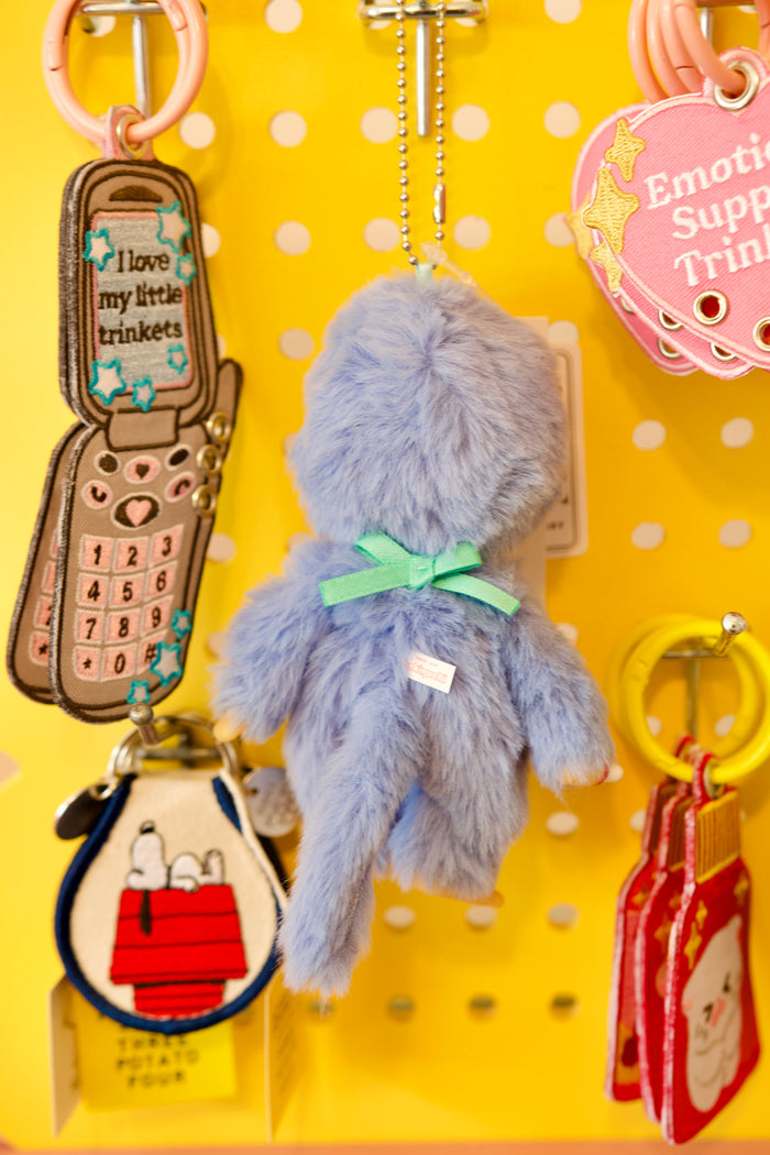 Monchhichi Colors Neon Plush Keychains Japan Exclusive