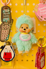 Monchhichi Colors Neon Plush Keychains Japan Exclusive