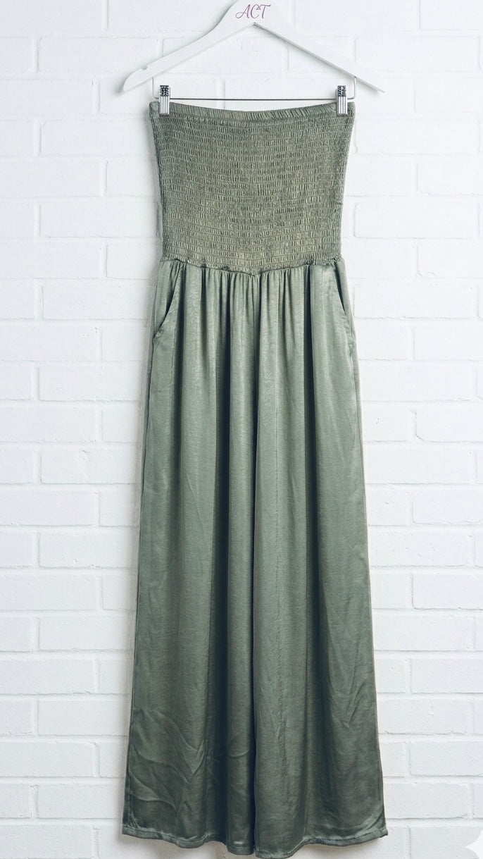 Mono largo strapless