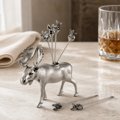 Moose Cheese Pick Set 2