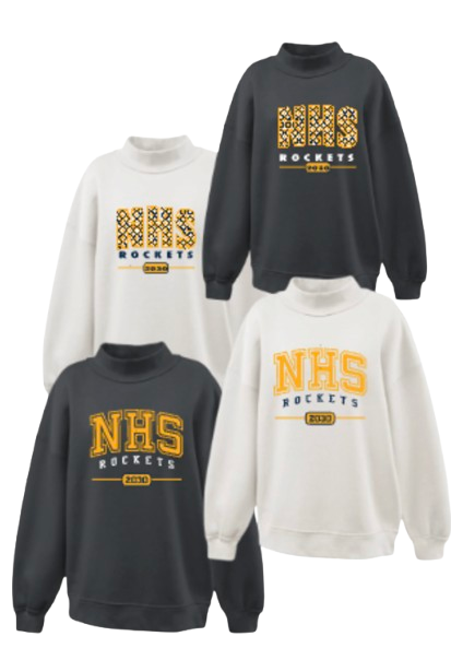 NHS 30 Mock Neck Sweatshirt