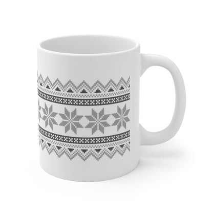 Nordic Sweater Mug - Gray Scandinavian Design Studio