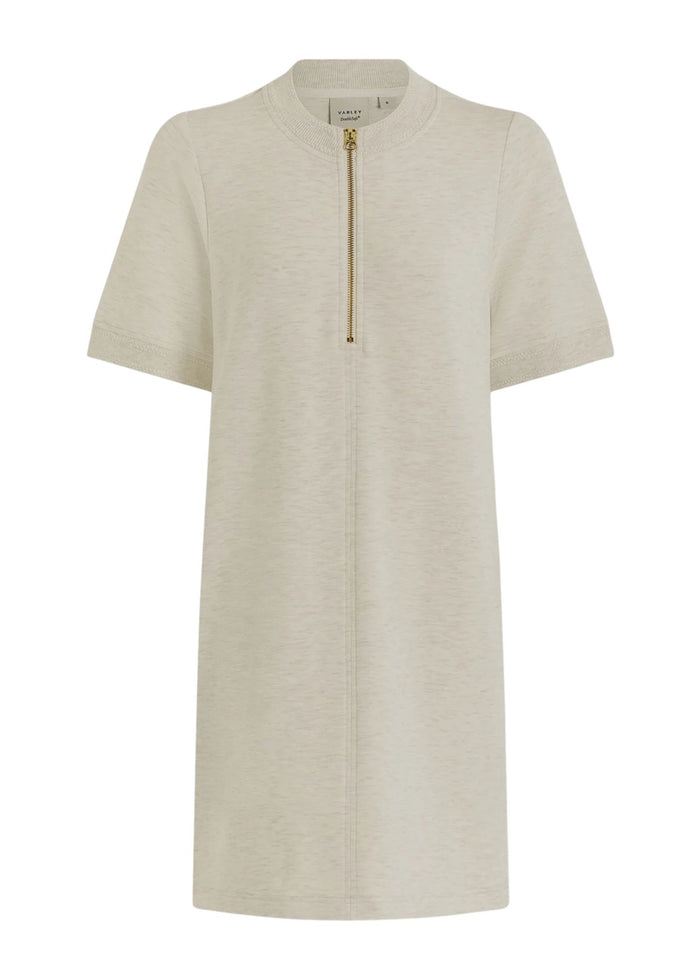 Nori Half Zip Dress-Dresses-Uniquities