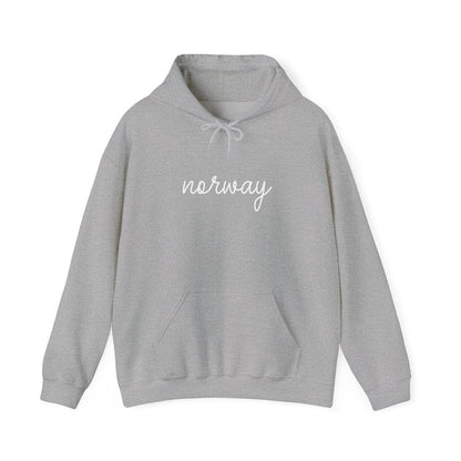 Norway Script Hooded Sweatshirt