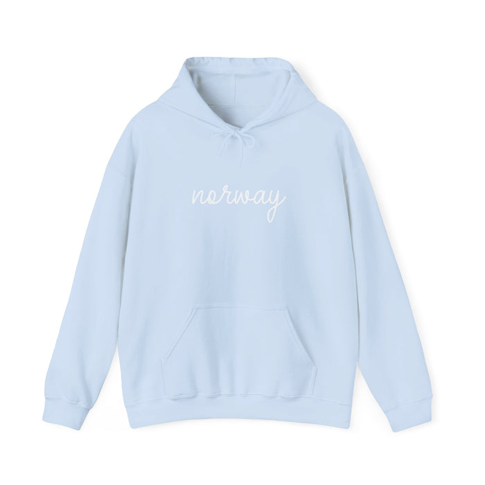 Norway Script Hooded Sweatshirt