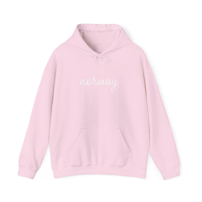 Norway Script Hooded Sweatshirt