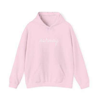 Norway Script Hooded Sweatshirt