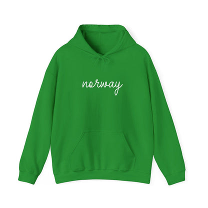 Norway Script Hooded Sweatshirt