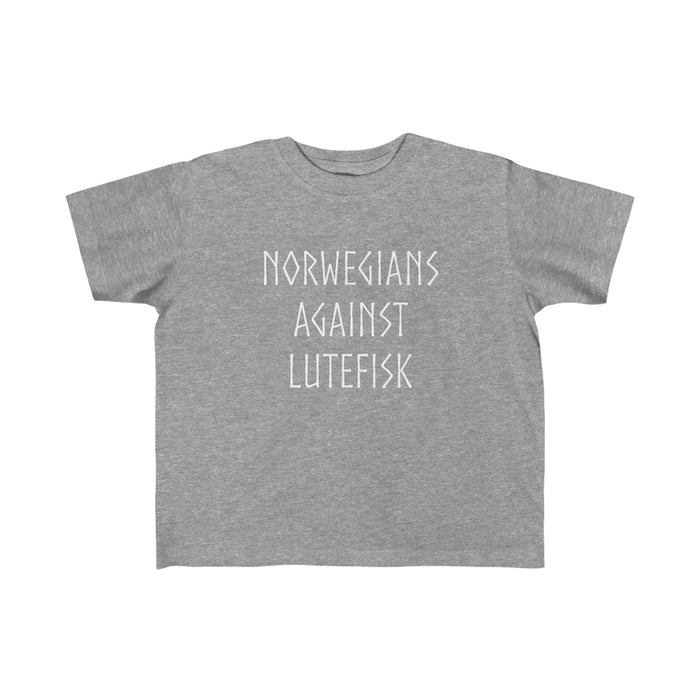 Norwegians Against Lutefisk Toddler Tee