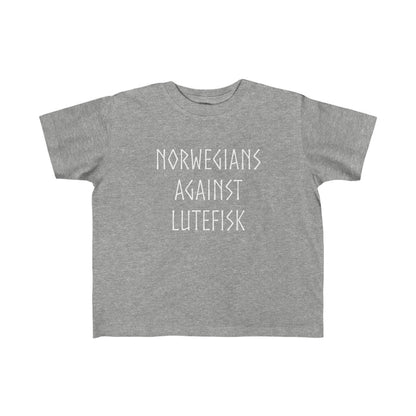 Norwegians Against Lutefisk Toddler Tee