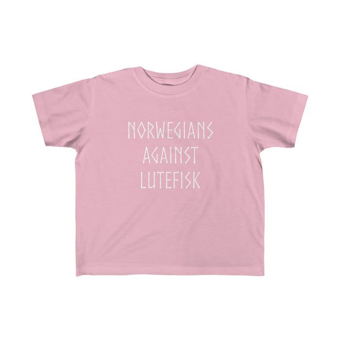 Norwegians Against Lutefisk Toddler Tee