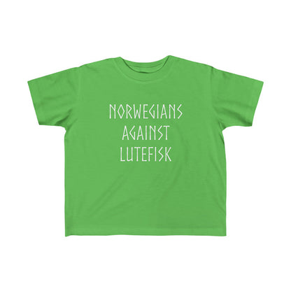 Norwegians Against Lutefisk Toddler Tee