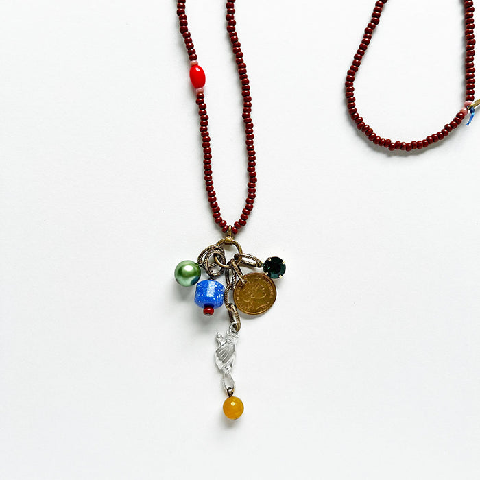 Novelty Necklace: Sterling Equestrian Hand