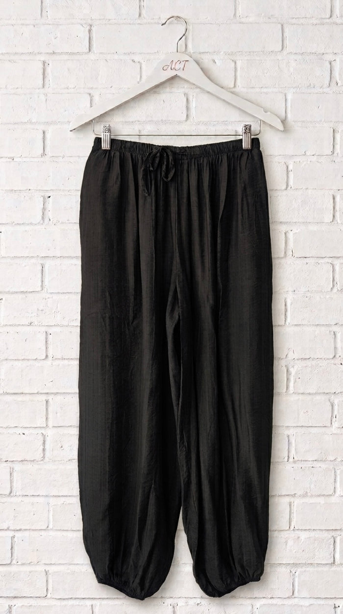 Pantalón bombacho de viscosa fluido +4 colores