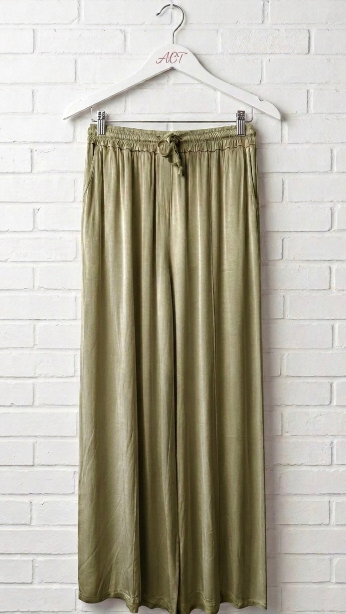 Pantalón Carla palazzo +7 colores