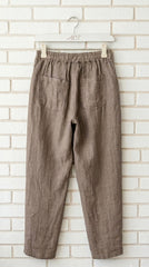Pantalón cruzado lino