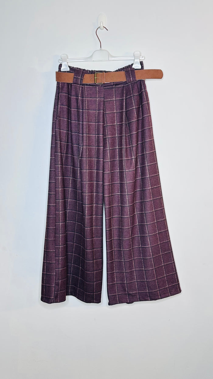 Pantalón cuadro franela