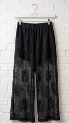 Pantalón encaje floral +2 colores