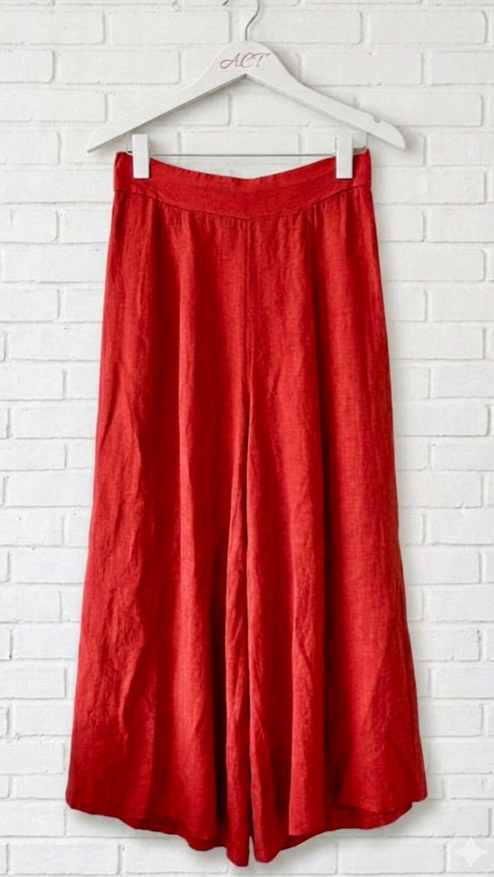 Pantalón lino basic Aurora +6 colores