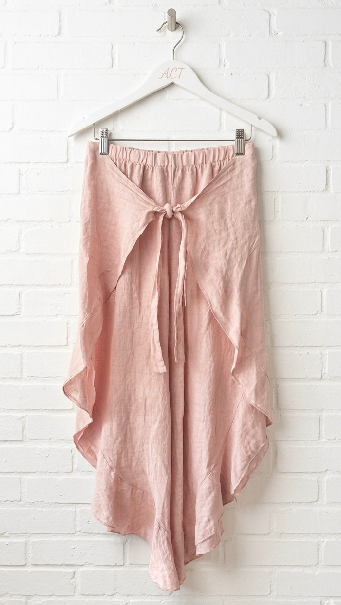 Pantalón pañuelo lino Aurora +13 colores